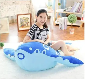 ogromny twórczy pluszowy Kun karp zabawka ciemno-niebieska ryba lalka prezent około 160 cm