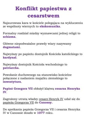 Konkordat z Wormacją - Związek między Kościołem a cesarstwem w epoce Karola Wielkiego i Ottona I