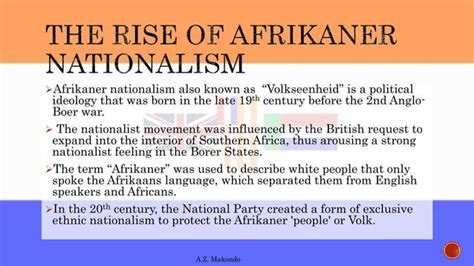 The Bloemfontein Conference; A Turning Point for Afrikaner Nationalism and the Rise of Apartheid